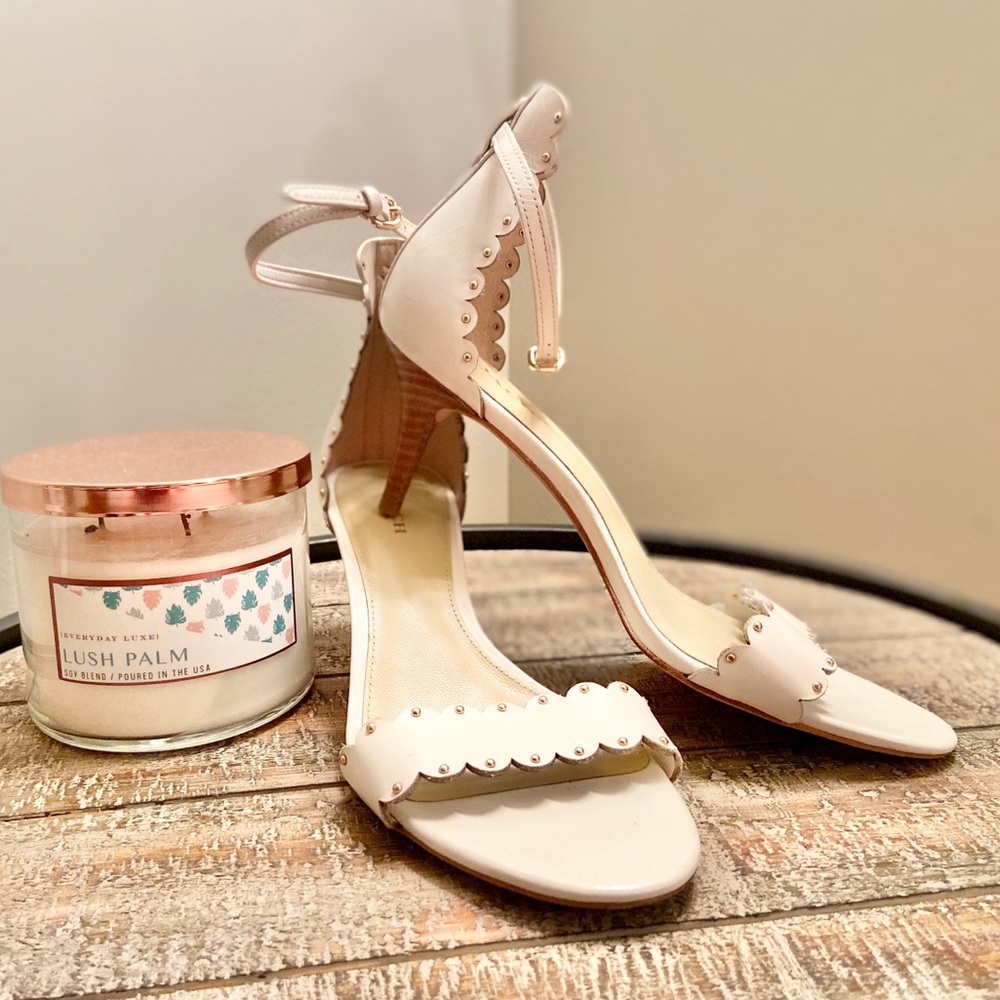 Coach Monica Sandals In Chalk NWT